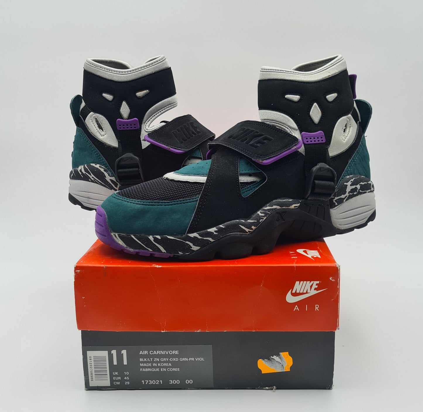 *NEU* Vintage 1993 Nike Air Carnivore UK 10 / EUR 45