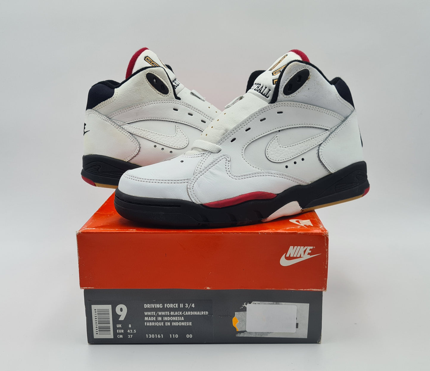 *NEW* Vintage 1992 Nike Driving Force II 3/4 UK 8 / EUR 42.5