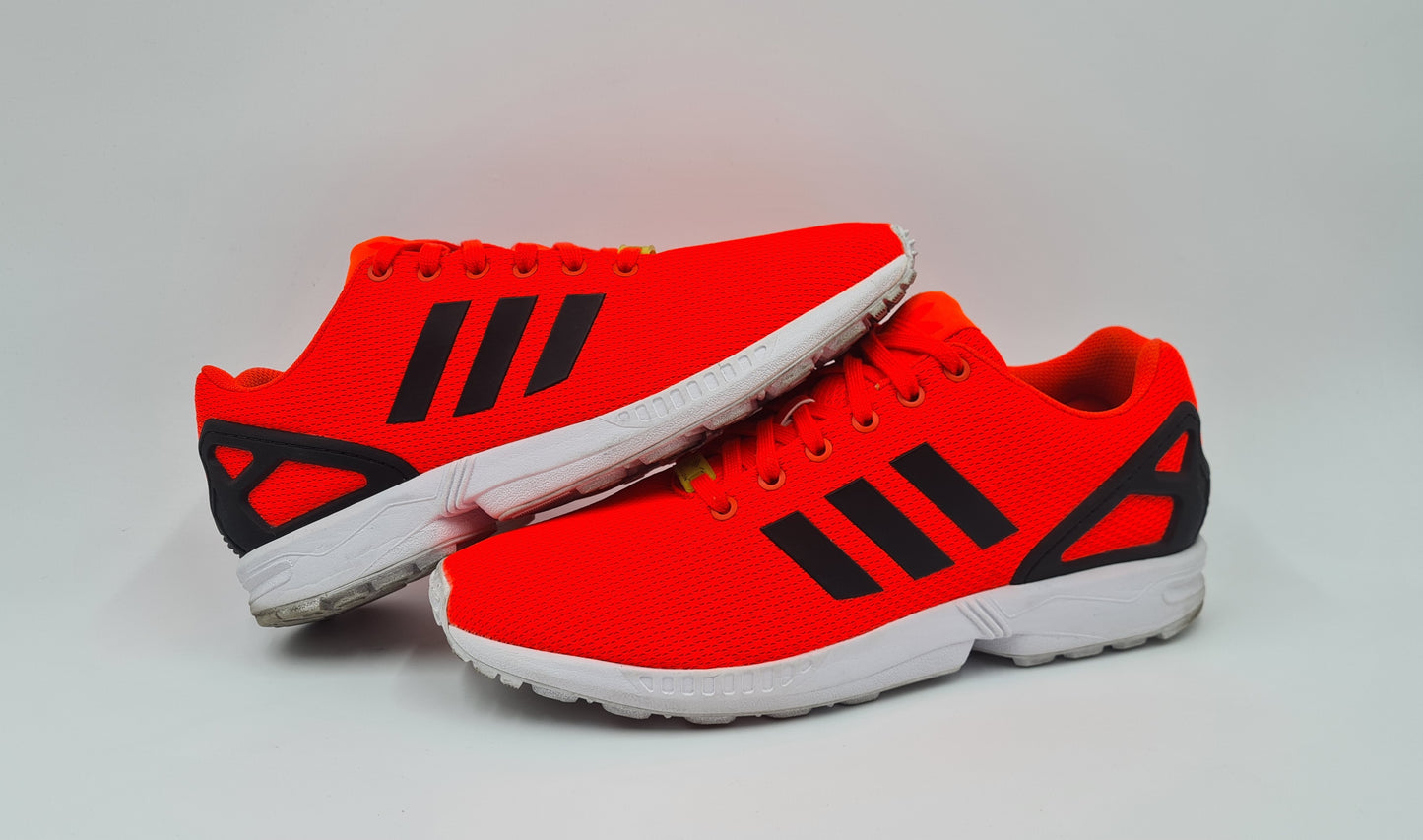 *VGC* 2014 Adidas ZX Flux Infrared UK 10.5 / EUR 45 1/3