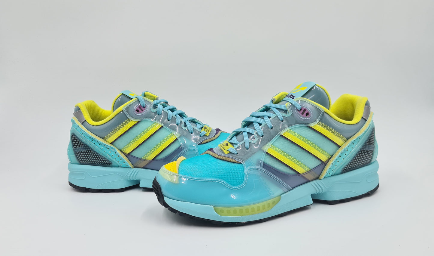 *NEU* 2020 Adidas ZX 6000 'Inside Out' XZ 0006 Aqua Gr. UK 8,5 / EUR 42 2/3