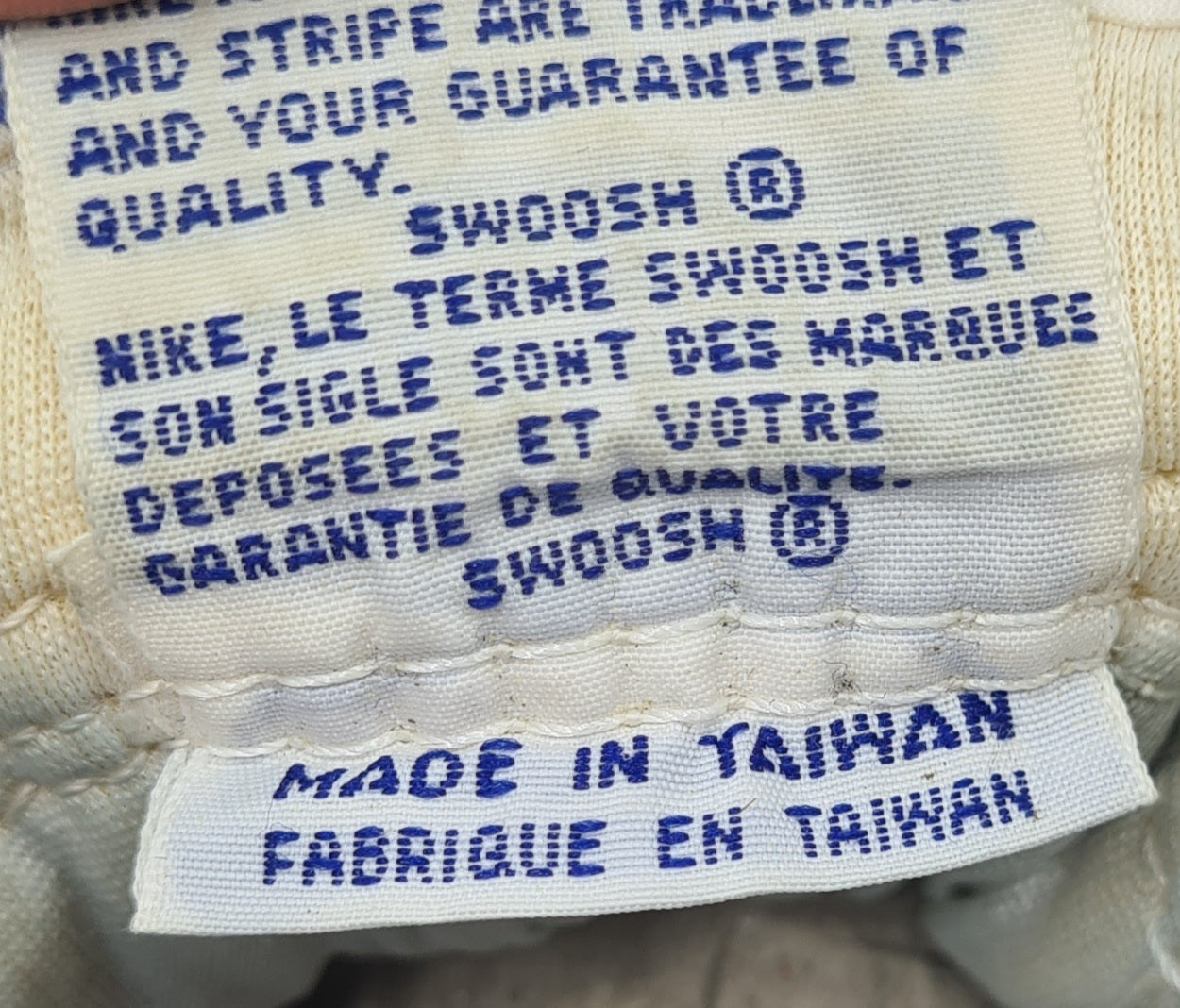 *TOP* Vintage 1986 Nike 'Big Nike' High UK 8,5 / US 9,5 / EUR 43