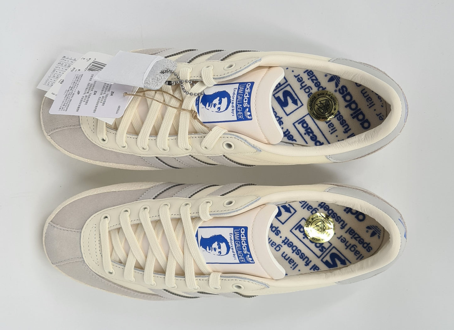 *BNIB* 2022 Adidas LG II SPZL Liam Gallagher Gray Size UK 8.5 / EUR 42 2/3