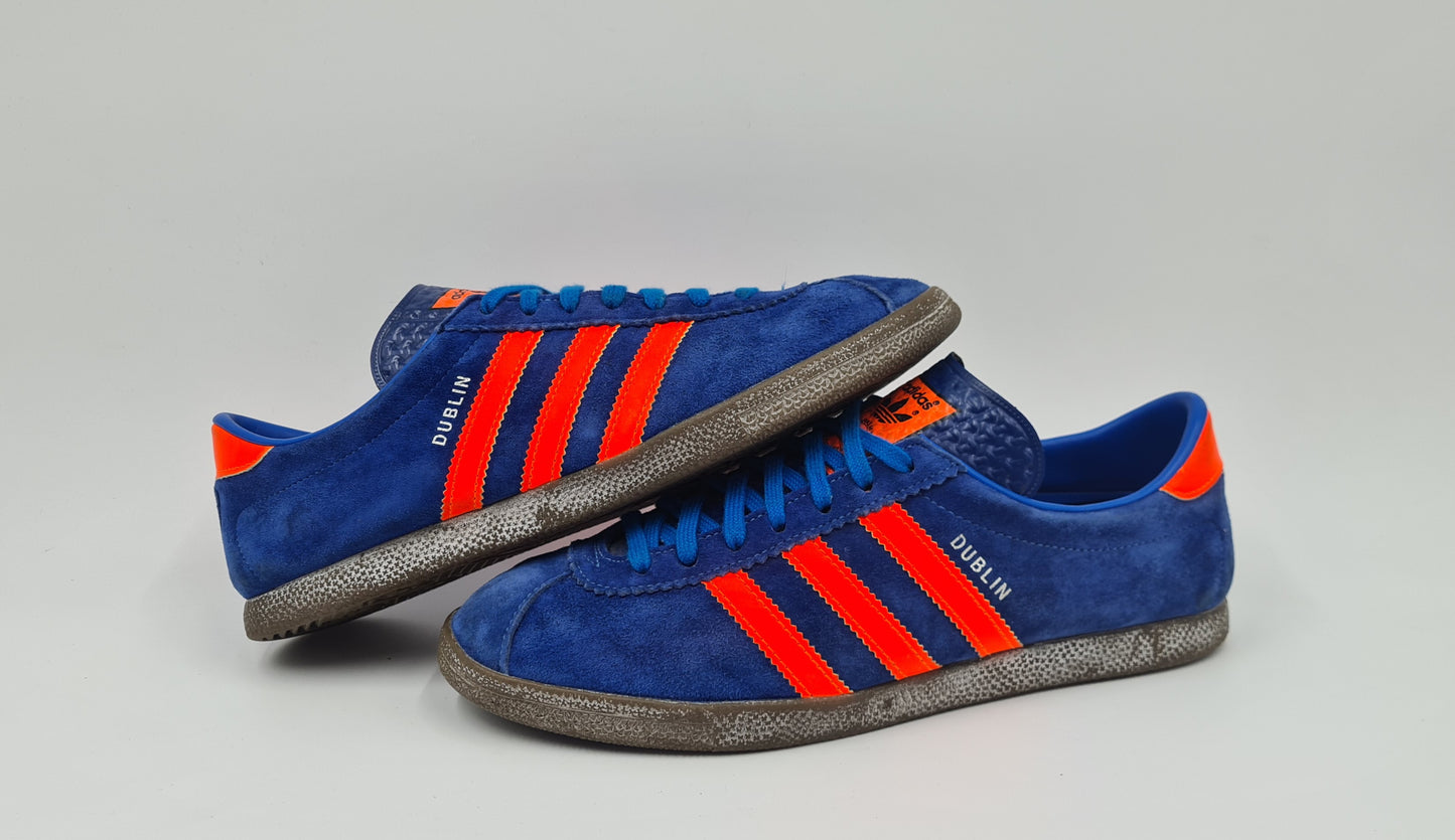 *Guter Zustand* 2008 Adidas Dublin Retro Gr. UK 8 / EUR 42