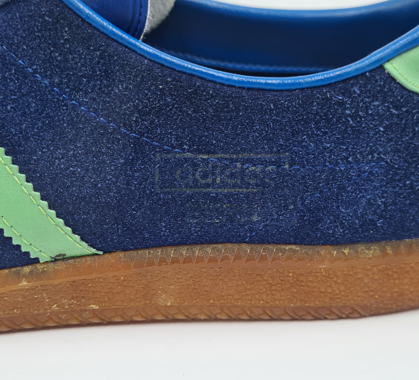 Vintage 1980s Adidas Bern Made in West Germany UK 10 / EUR 44 2/3