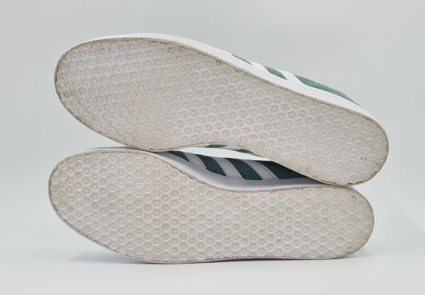 *Good condition* 2016 Adidas Gazelle Retro Mint Green Size UK 12 / EUR 47 1/3