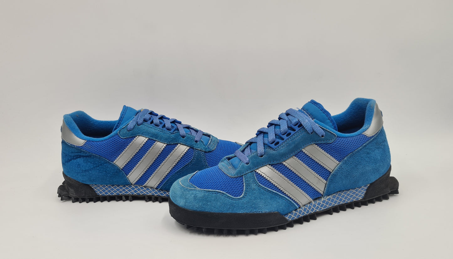 *NEU* Vintage 1996 Adidas Marathon TR Blau UK 8 / EUR 42