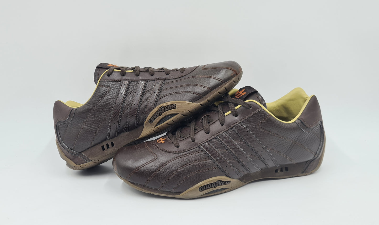 *TOP* 2007 Adidas Adi Racer Low Good Year Braun Gr. UK 9 / EUR 43 1/3