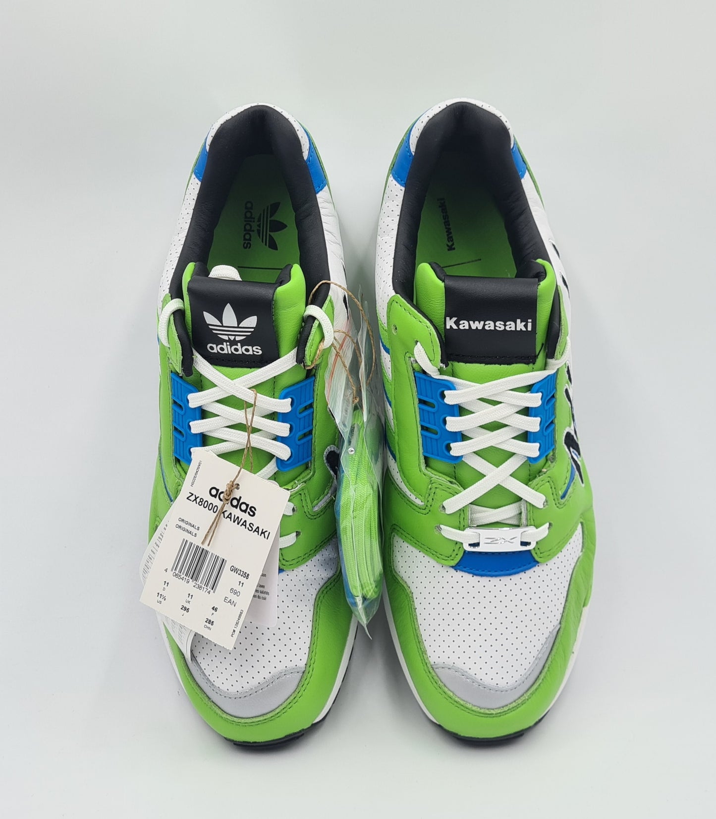 *BNIB* 2021 Adidas ZX 8000 Kawasaki Ninja Size UK 11 / EUR 46