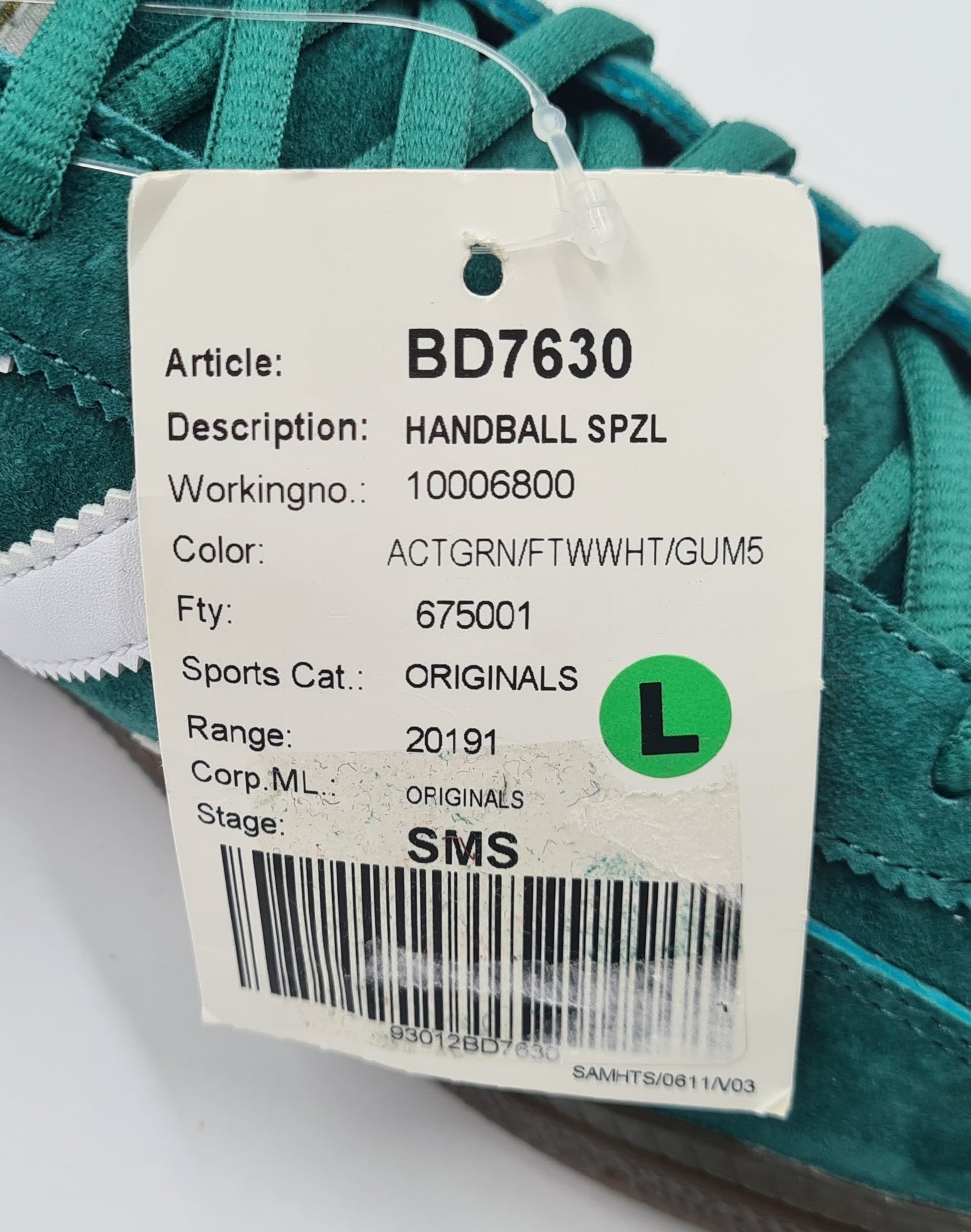 *NEW* 2018 Adidas Handball Spezial Sample Green UK 8.5 / EUR 42 2/3
