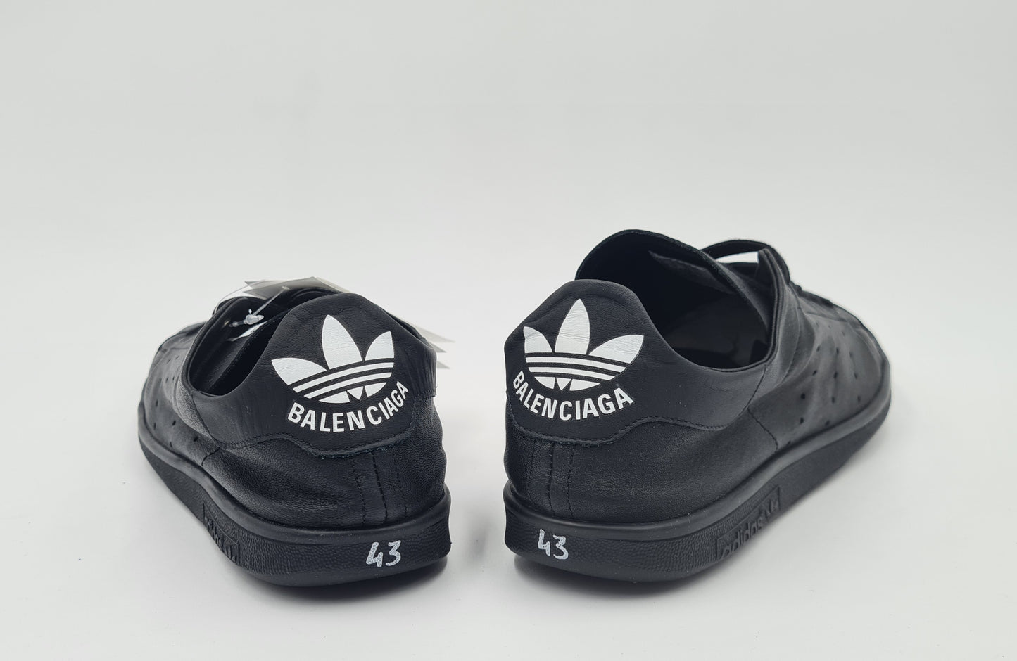 *BNIB* 2022 Adidas X Balenciaga Stan Smith Black UK 9 / EUR 43