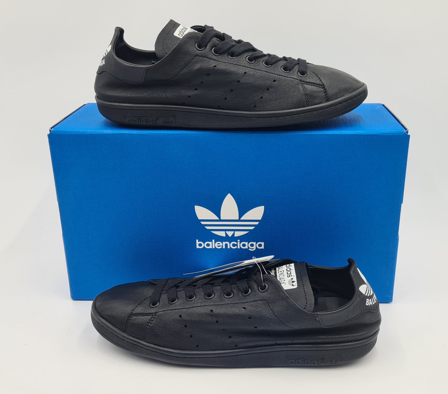 *BNIB* 2022 Adidas X Balenciaga Stan Smith Black UK 9 / EUR 43