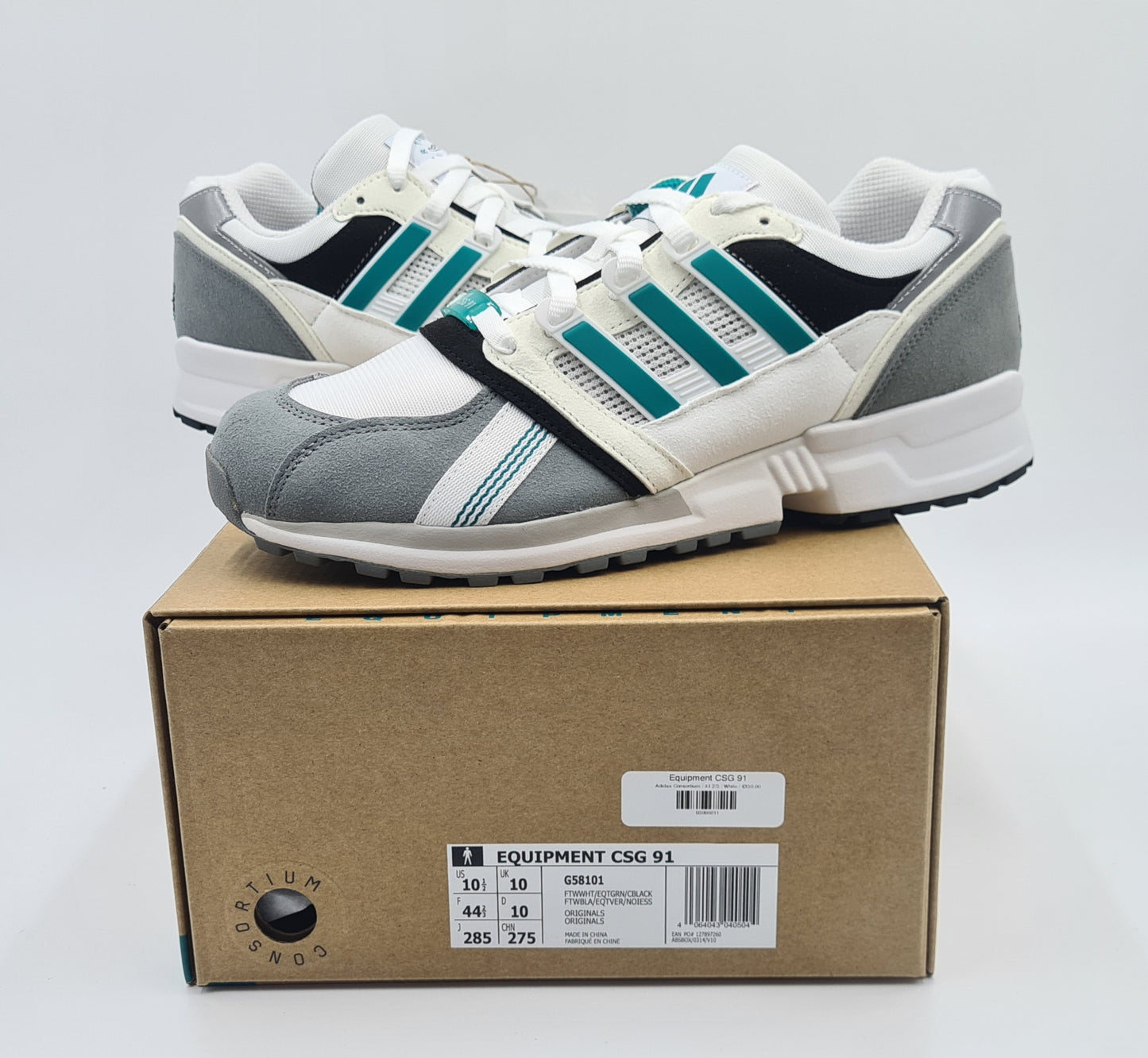 *NEW* 2021 Adidas EQT CSG 91 Consortium Size UK 10 / EUR 44 2/3