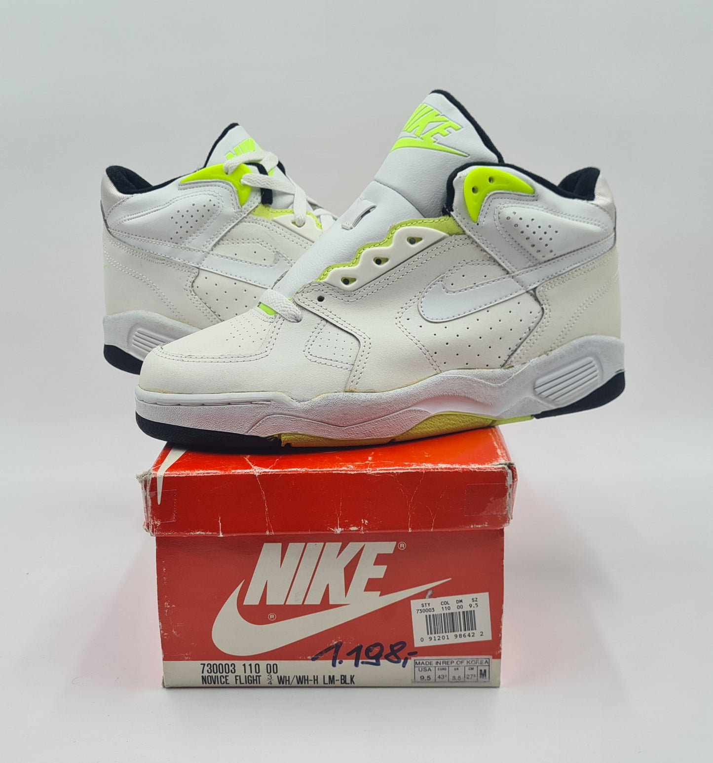 *NEU* Vintage 1991 Nike Air Novice Flight UK 8,5 / EUR 43