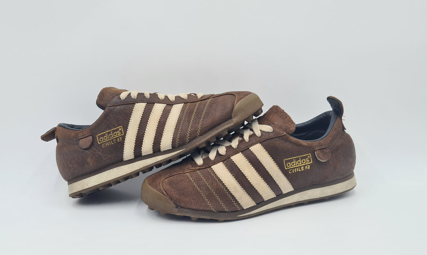 *VGC* Vintage 2009 Adidas Chile 62 Brown UK 9 / EUR 43 1/3