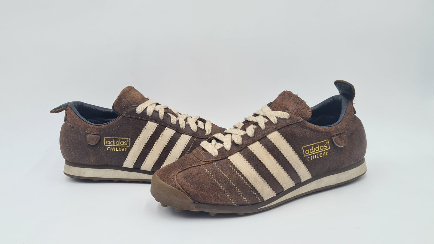 *TOP* Vintage 2009 Adidas Chile 62 Braun UK 9 / EUR 43 1/3
