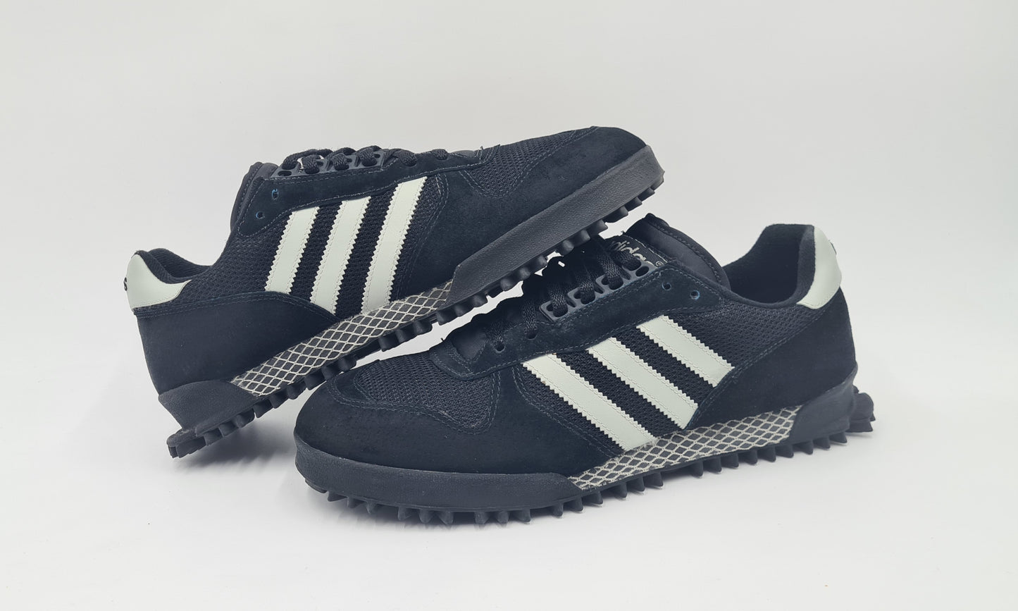 *NEW* 2000 Adidas Marathon TR Black UK 10.5 / EUR 45 1/3