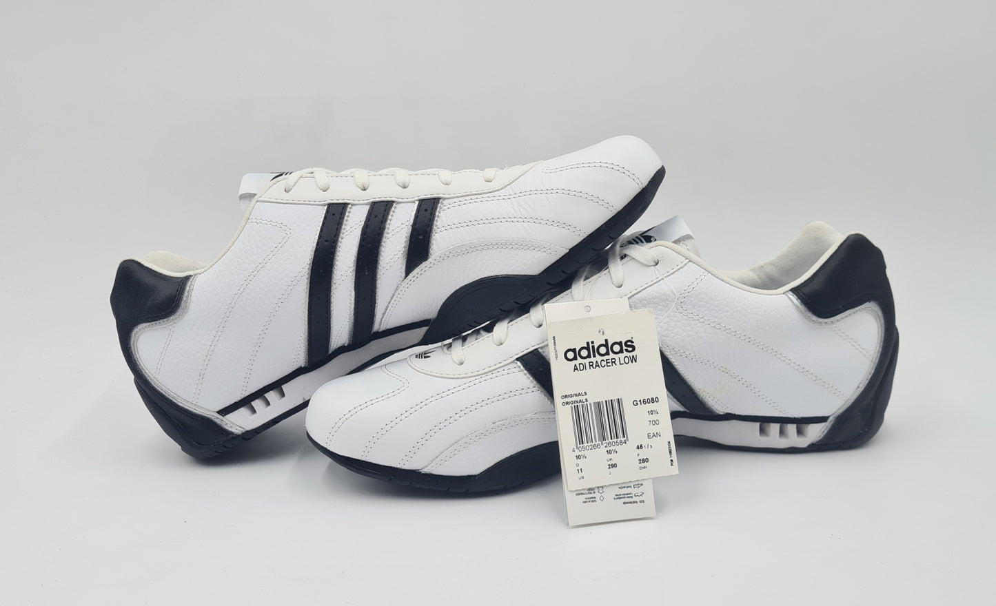 *NEW* 2014 Adidas Adi Racer Low Good Year White UK 10.5 / EUR 45 1/3