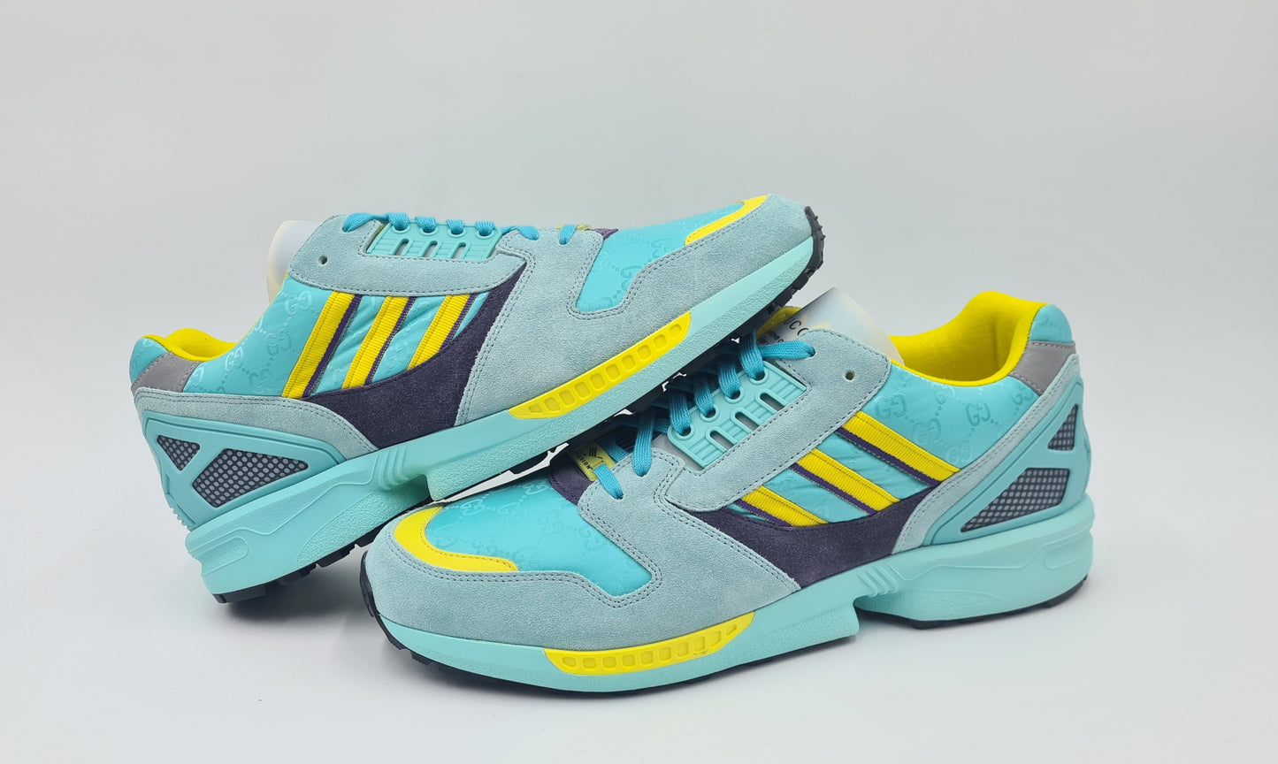 *BNIB* 2022 Adidas ZX 8000 X Gucci Aqua UK 12 / EUR 47 1/3