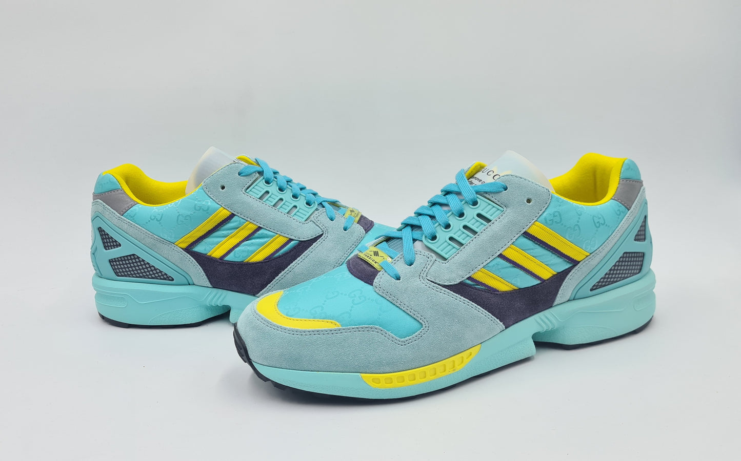 *BNIB* 2022 Adidas ZX 8000 X Gucci Aqua UK 12 / EUR 47 1/3