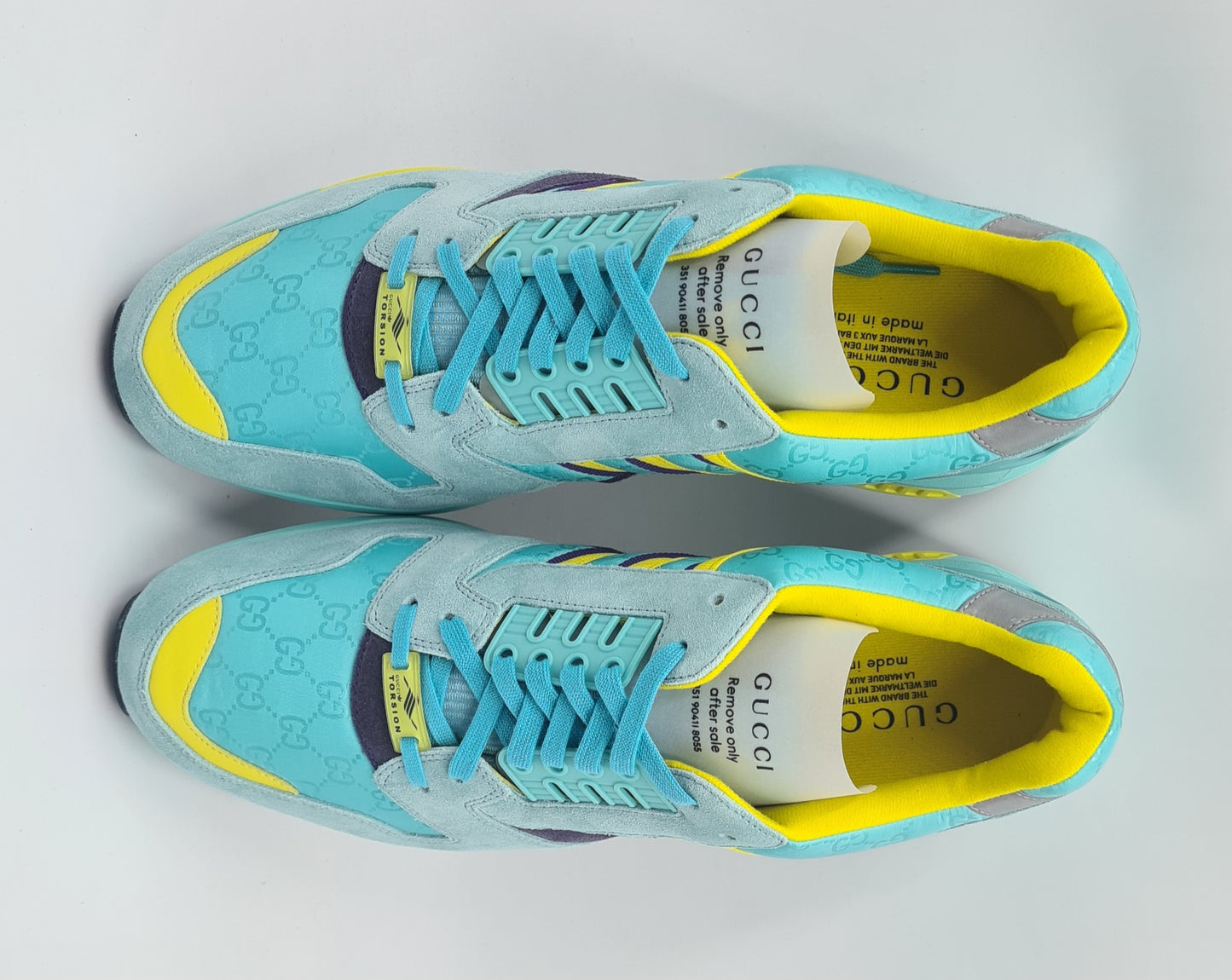 *BNIB* 2022 Adidas ZX 8000 X Gucci Aqua UK 12 / EUR 47 1/3