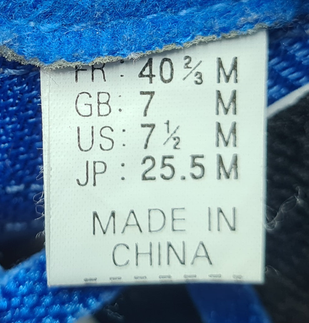 Vintage 1997 Adidas Marathon TR Blue UK 7 / EUR 40 2/3
