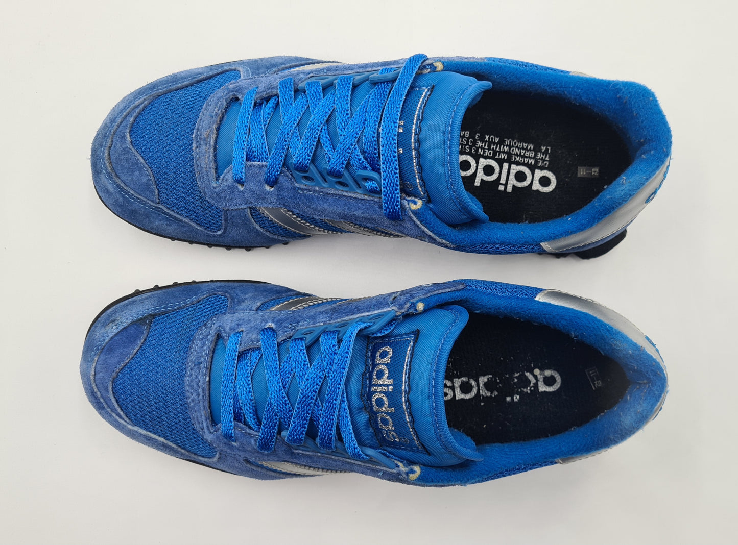 Vintage 1997 Adidas Marathon TR Blue UK 7 / EUR 40 2/3