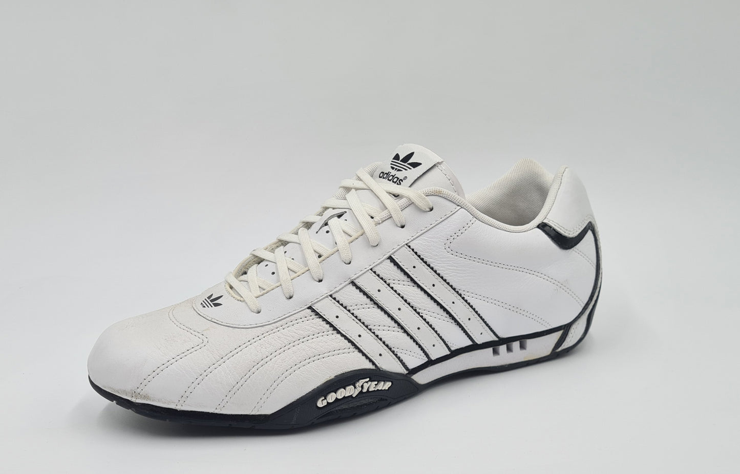 *VGC* 2005 Adidas Adi Racer Low Good Year White UK 12 / EUR 47 1/3