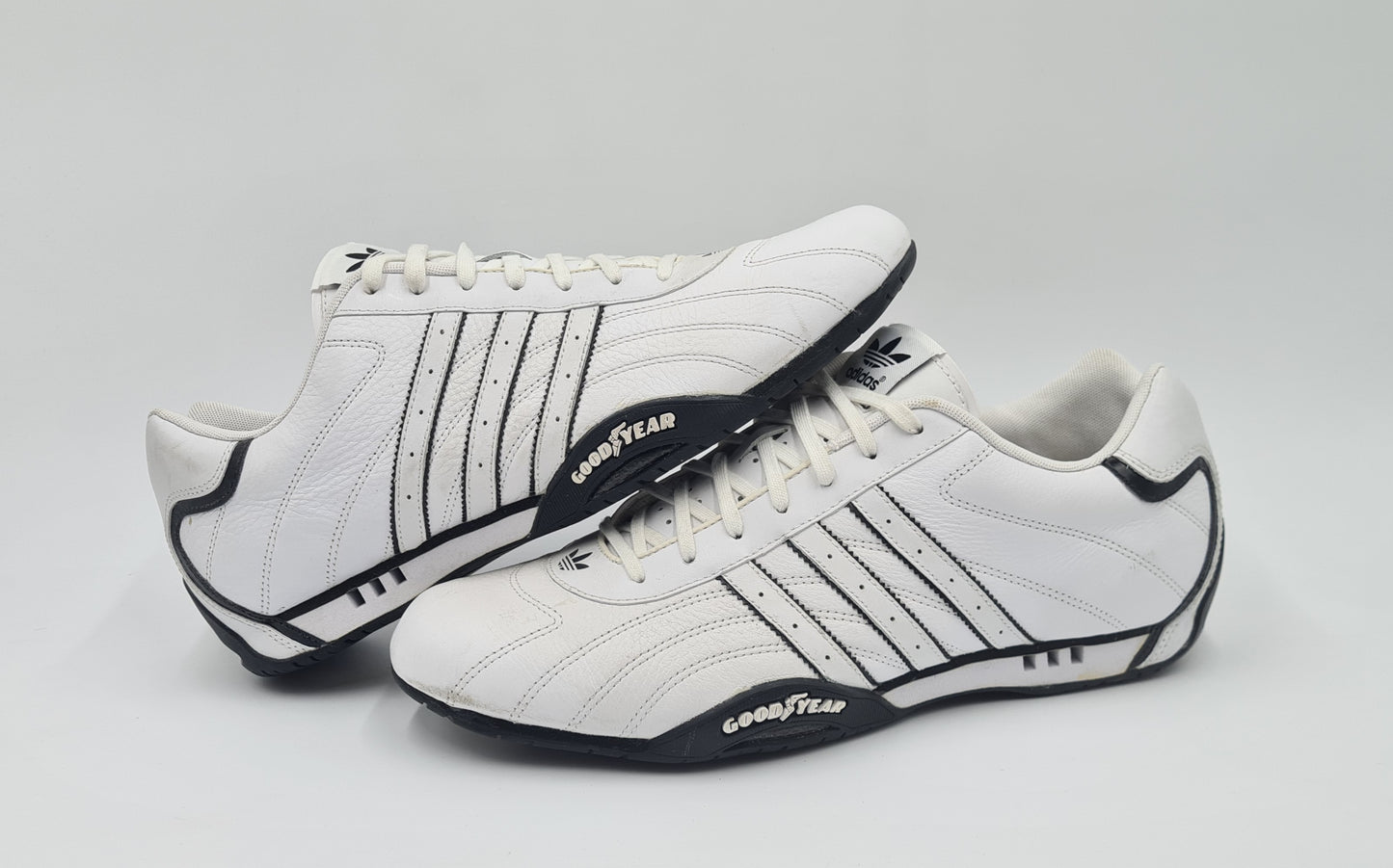 *VGC* 2005 Adidas Adi Racer Low Good Year White UK 12 / EUR 47 1/3