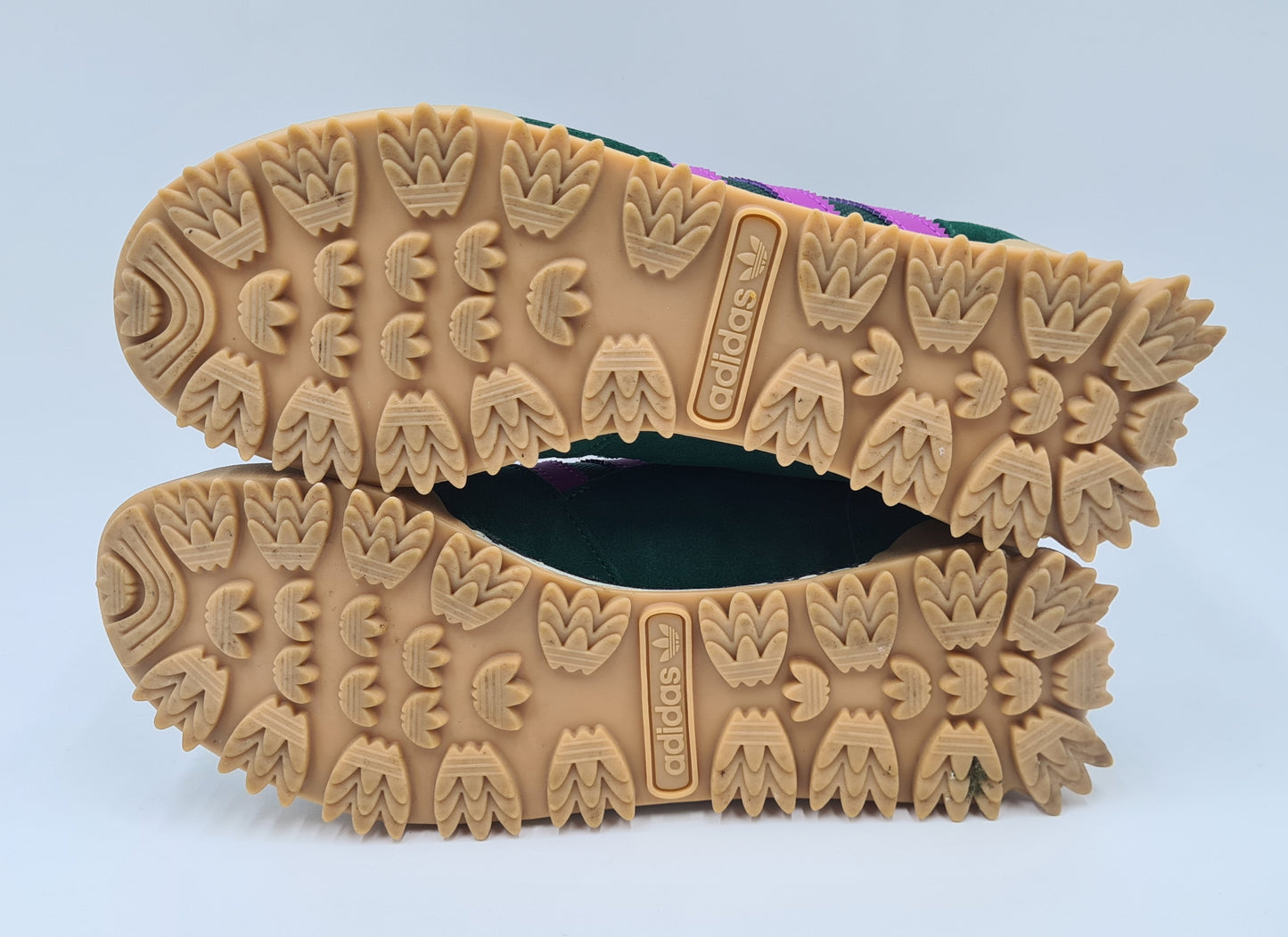 *LIKE NEW* 2023 Adidas Marathon TR Cordura Green / Purple UK 9.5 / EUR 44