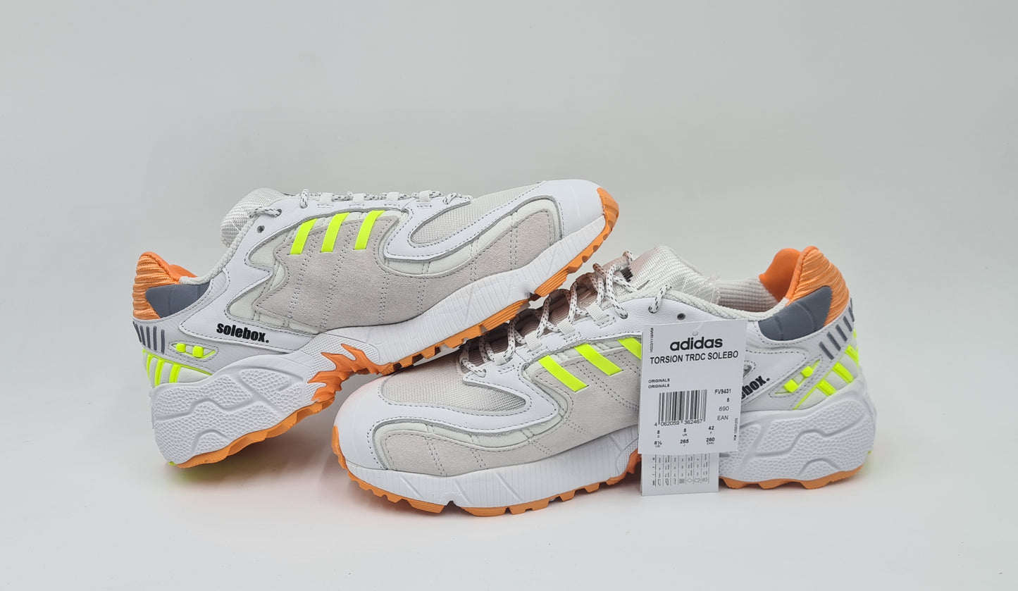 *NEW* 2020 Adidas Consortium X Solebox Torsion TRDC 'Scallop' size UK 8 / EUR 42