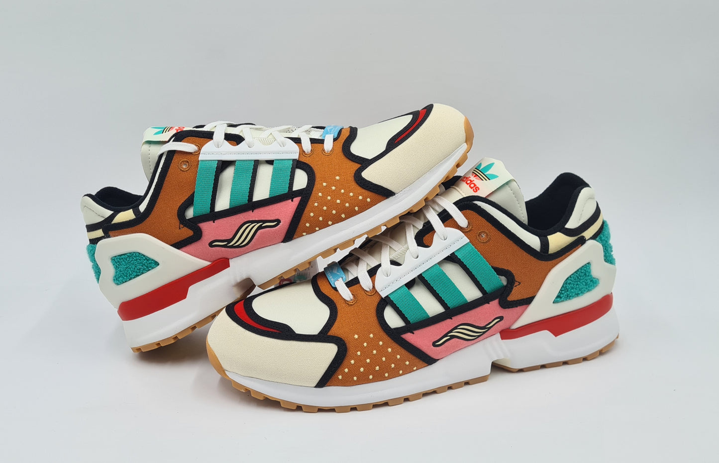 *BNIB* 2020 Adidas ZX 10000 C The Simpsons 'Krusty Burger' UK 11 / EUR 46