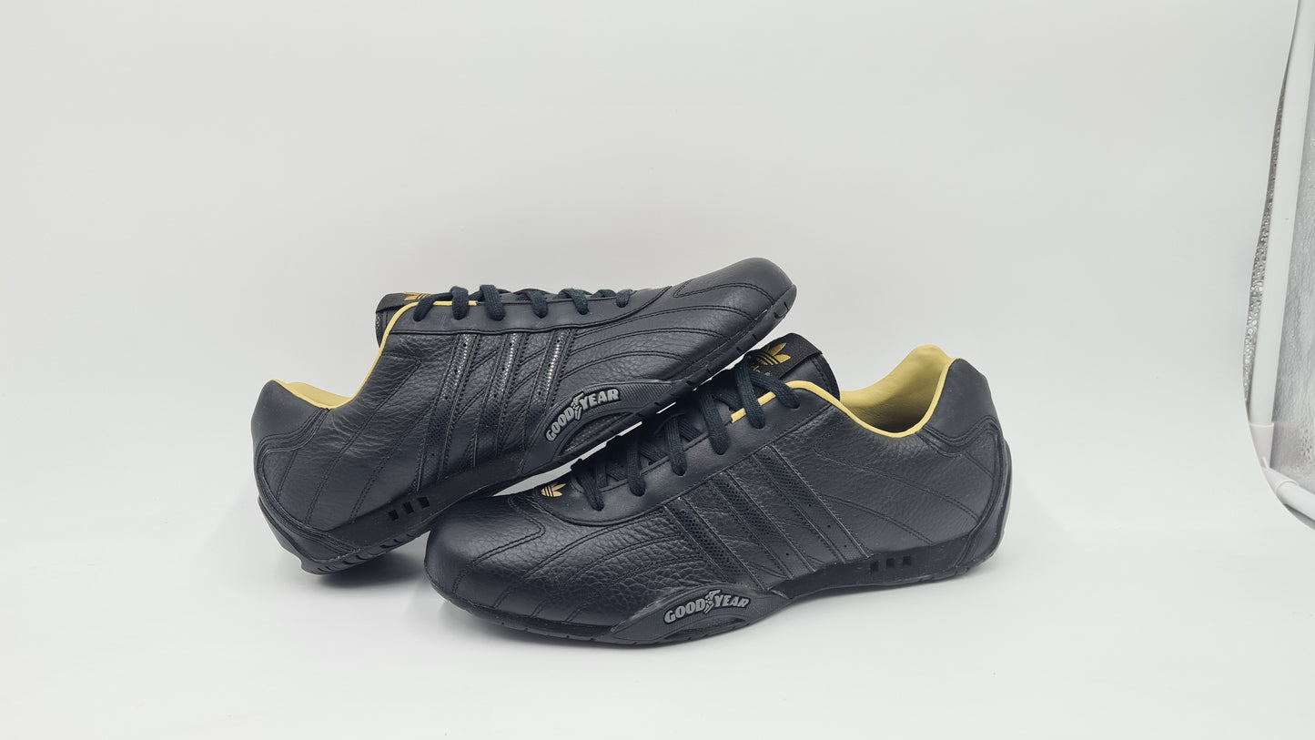 *VGC* 2007 Adidas Adi Racer Low Good Year Black UK 10 / EUR 44 2/3