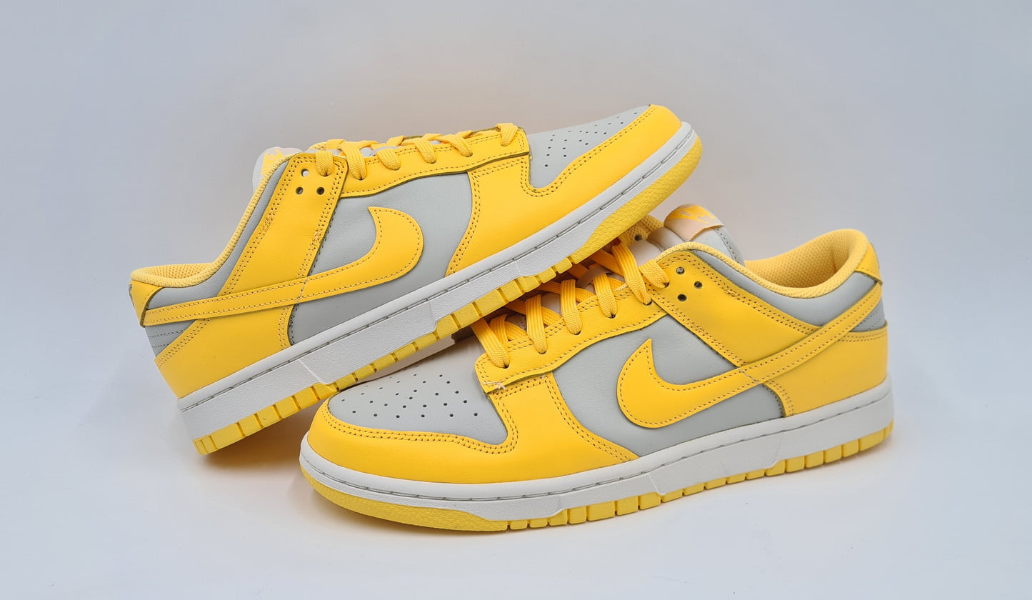 *NEU* 2022 Nike Dunk Low Zitronengelb Gelb Gr. UK 9,5 / EUR 44,5