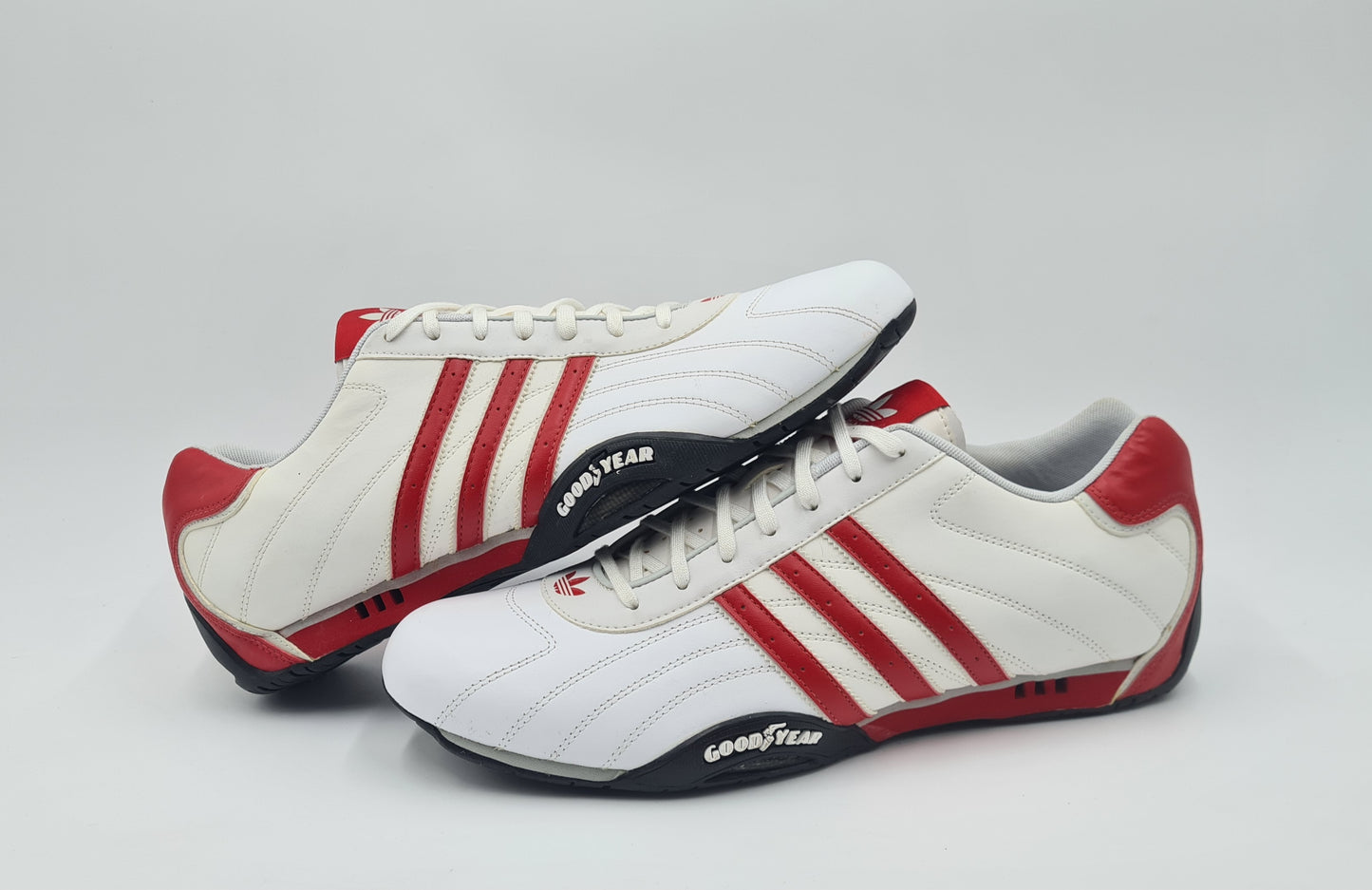*NEU* 2010 Adidas Adi Racer Low Good Year Weiß Rot Gr. UK 12,5 / EUR 48