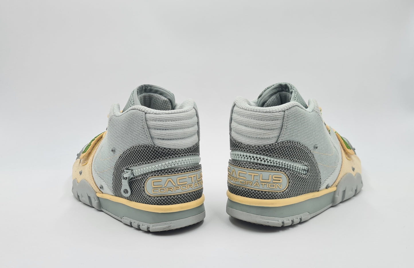 *TOP* 2021 Nike Air Trainer 1 SP Travis Scott 'Grey Haze' Gr. UK 9 / EUR 44