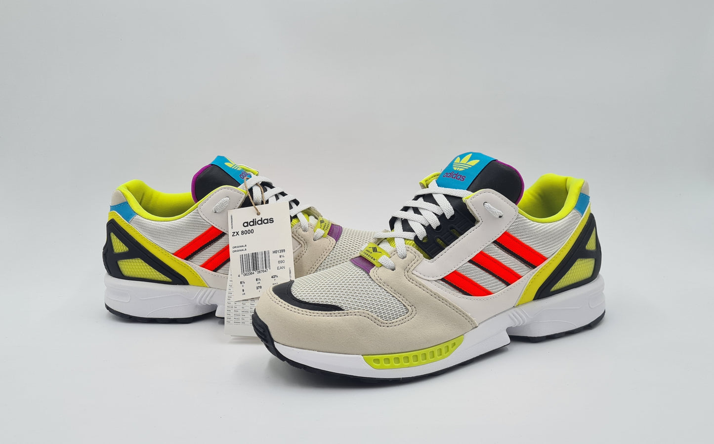 *NEU* 2021 Adidas ZX 8000 Crystal Brown Gr. UK 8,5 / EUR 42 2/3