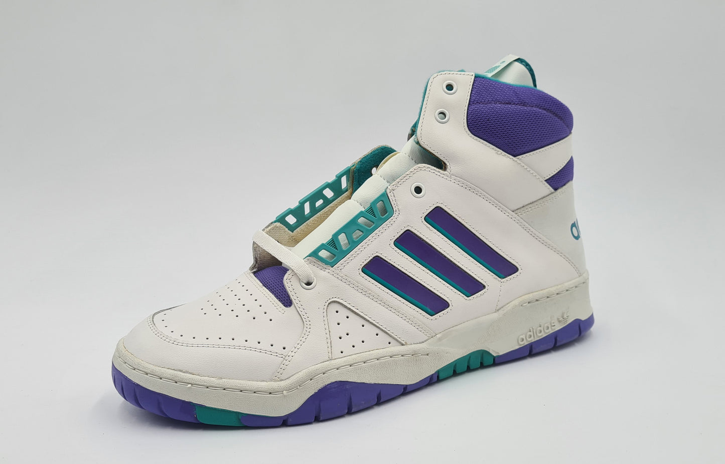 *BNIB* Vintage 1980s Adidas Association Hi UK 10 / EUR 44 2/3