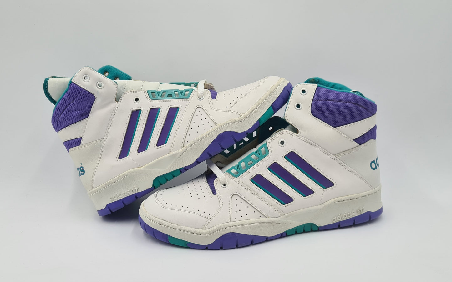 *BNIB* Vintage 1980s Adidas Association Hi UK 10 / EUR 44 2/3