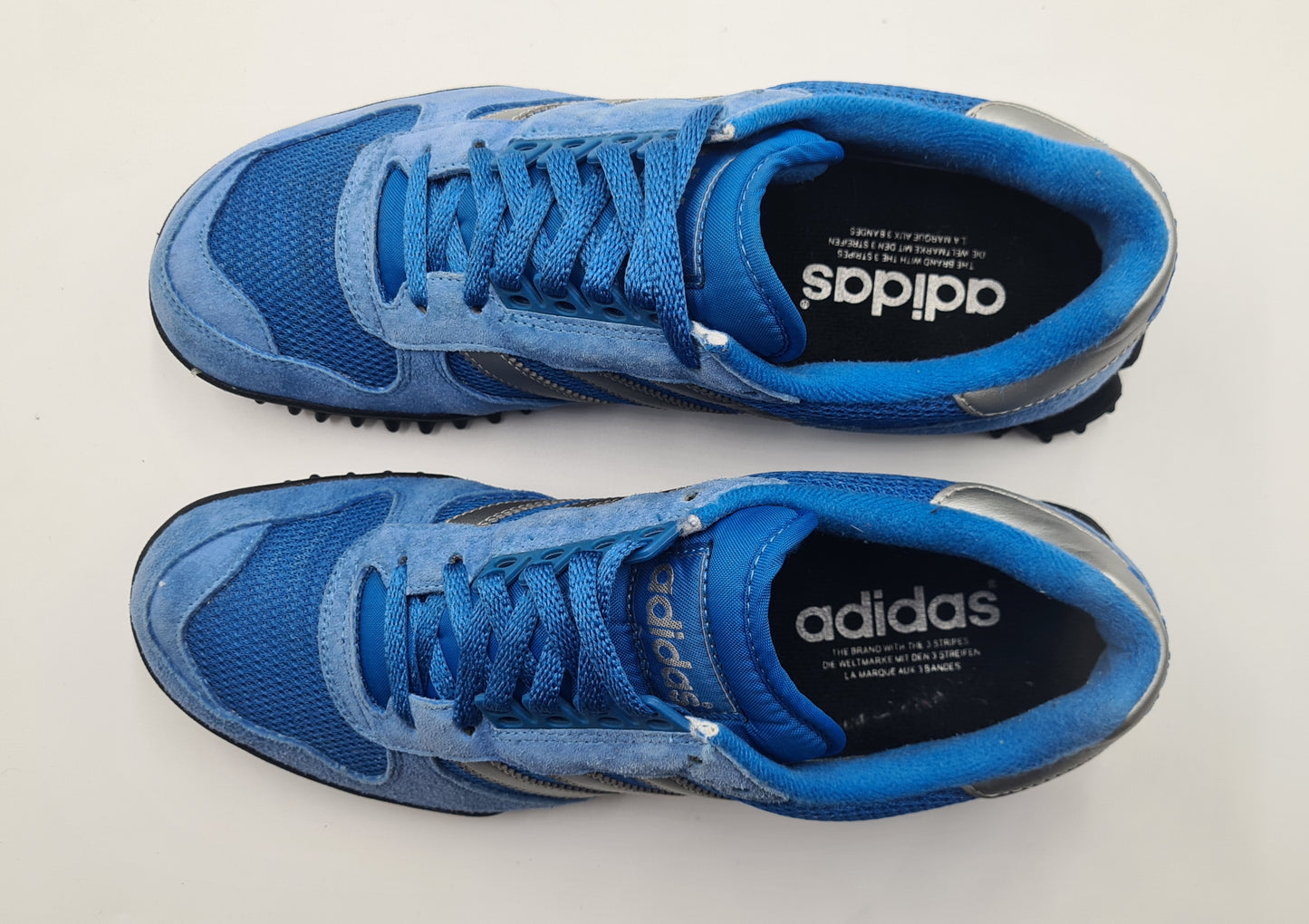 *VGC* 2009 Adidas Marathon TR Retro Blue UK 9 / EUR 43 1/3