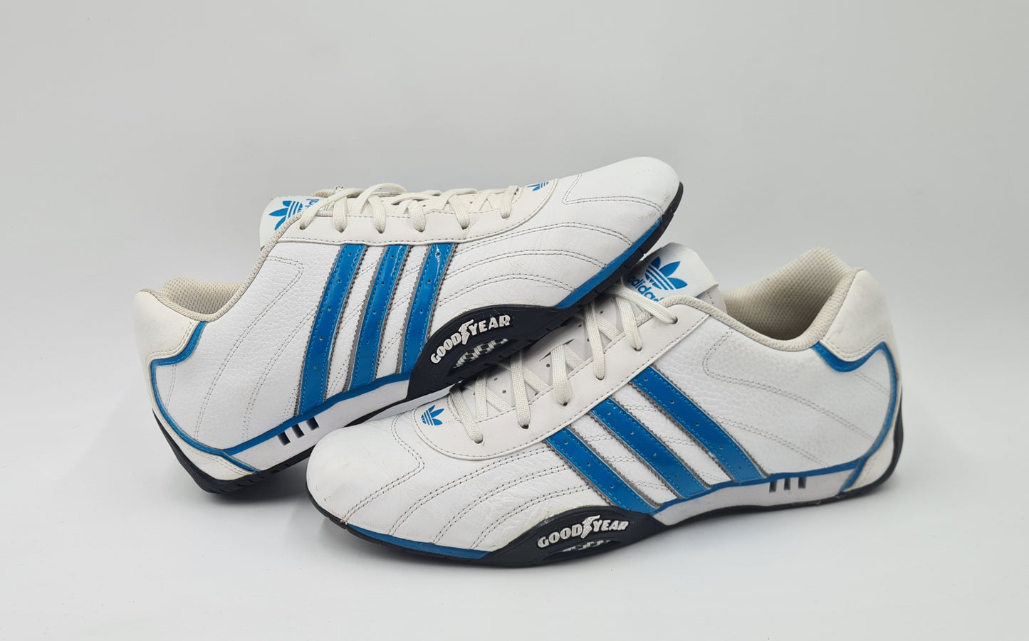 2013 Adidas Adi Racer Low M Good Year White Blue UK 10 / EUR 44 2/3