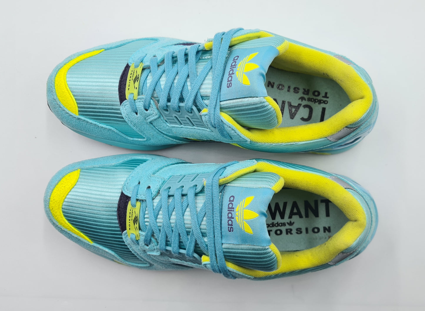*VGC* 2019 Adidas ZX 8000 Aqua UK 8.5 / EUR 42 /3