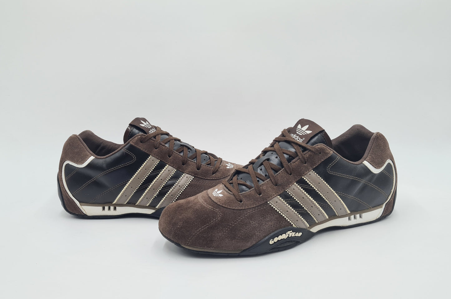 *TOP* 2005 Adidas Adi Racer Low Good Year Braun Schwarz Gr. UK 10 / EUR 44 2/3