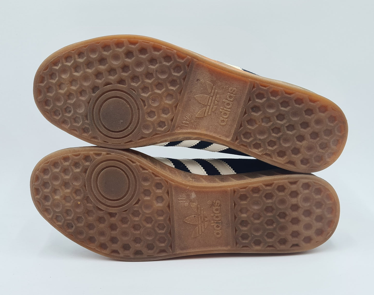 *TOP* Vintage 1980er Adidas Hamburg Yugoslavia UK 11,5 / EUR 46 2/3