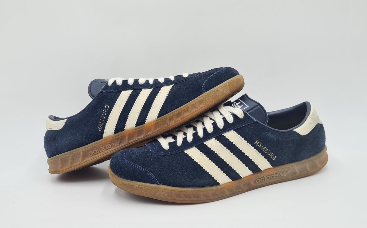 *TOP* Vintage 1980er Adidas Hamburg Yugoslavia UK 11,5 / EUR 46 2/3