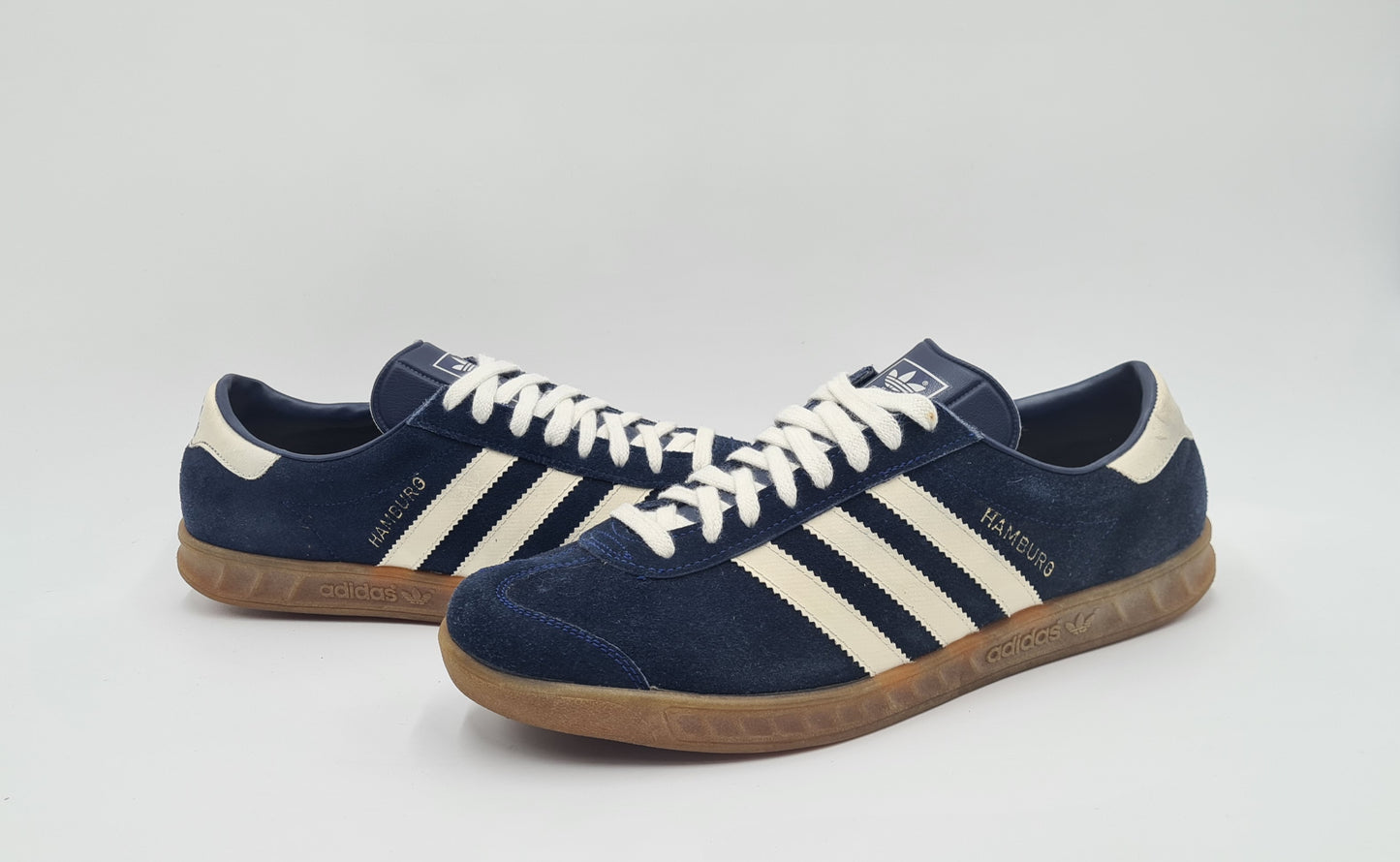 *TOP* Vintage 1980er Adidas Hamburg Yugoslavia UK 11,5 / EUR 46 2/3