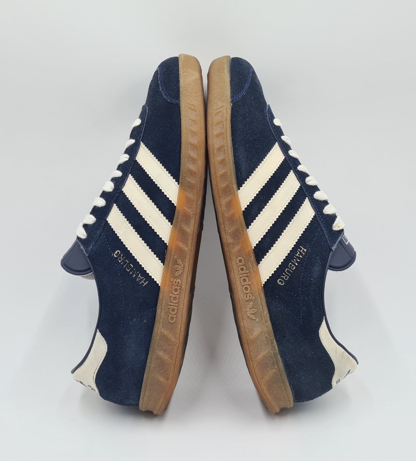 *TOP* Vintage 1980er Adidas Hamburg Yugoslavia UK 11,5 / EUR 46 2/3