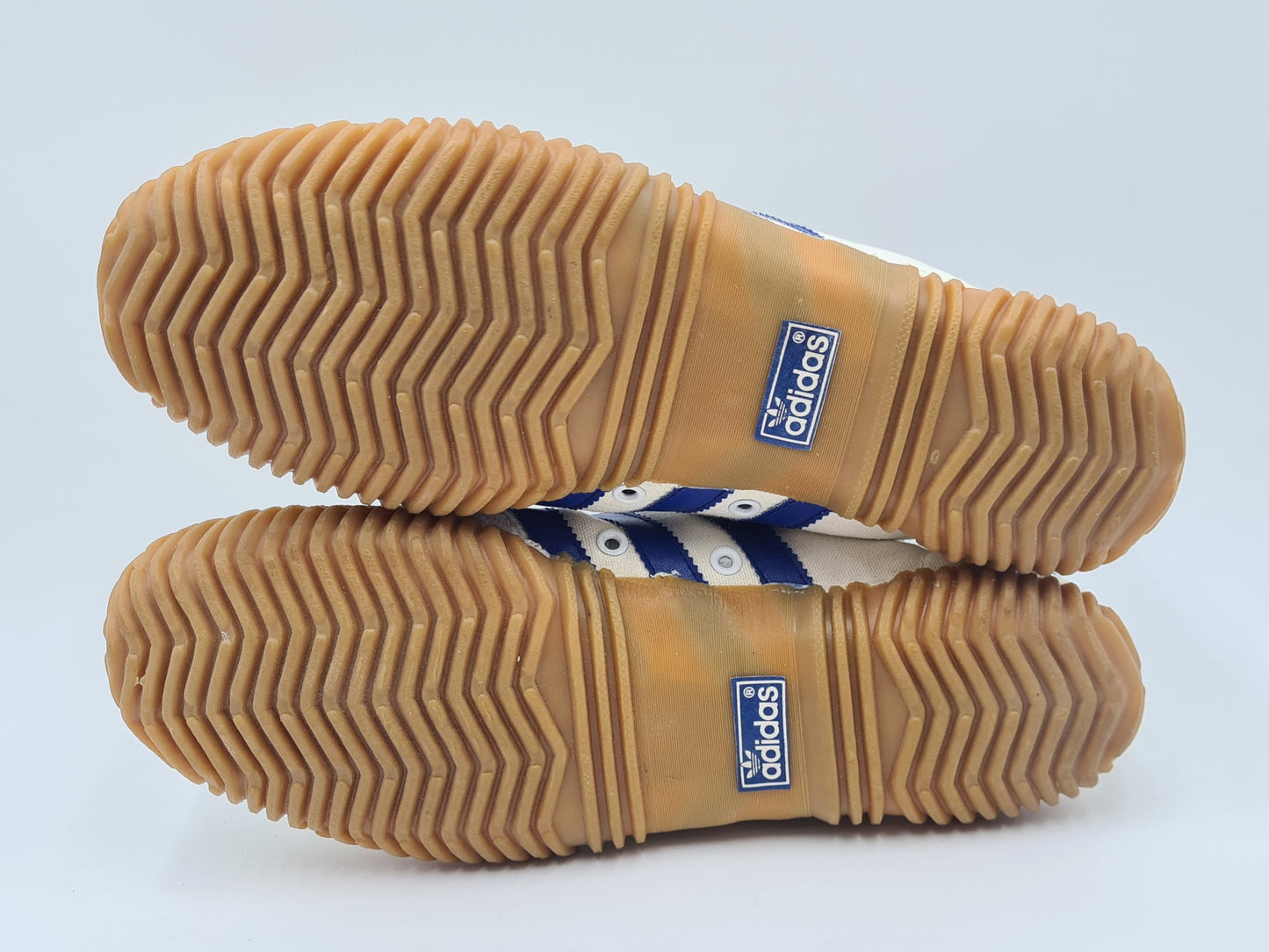 *WIE NEU* Vintage 1980er Adidas Eberhard Scholer Tischtennis UK 9 / EUR 43 1/3
