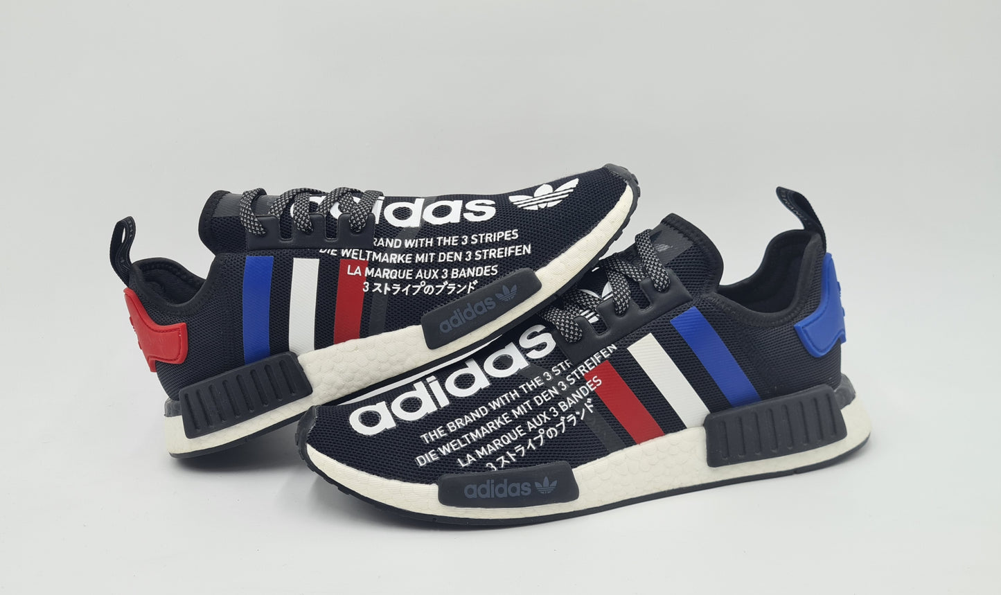 *LIKE NEW* 2019 Adidas X Atmos NMD R1 'Tricolor' Size UK 10.5 / EUR 45 1/3