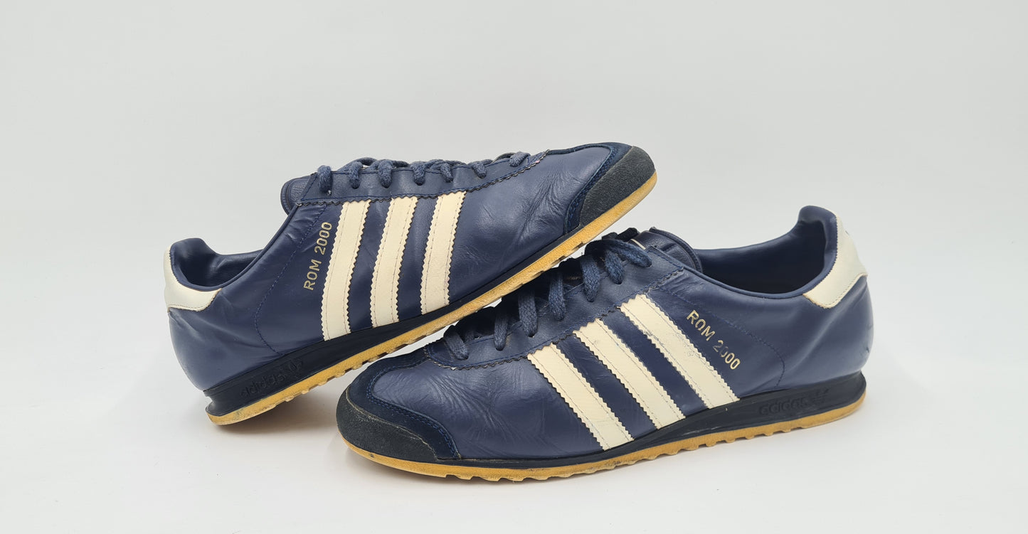 Vintage 1980er Adidas Rom 2000 UK 9 / EUR 43 1/3