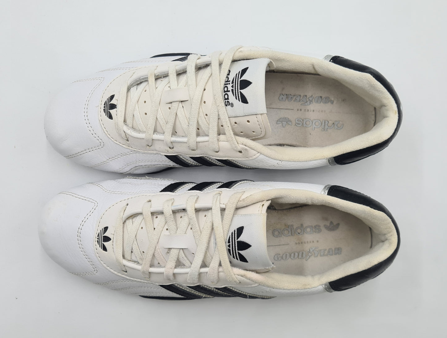 *VGC* 2012 Adidas Adi Racer Low Good Year White Size UK 7.5 / EUR 41 1/3
